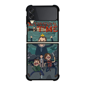 SUPERNATURAL TIME Samsung Z Flip 3 Case SUPERNATURAL TIME Samsung Z Flip 3 Case