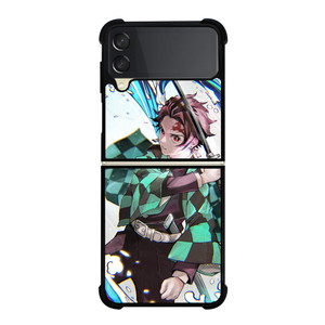 TANJIRO KAMADO DEMON SLAYER 3 Samsung Z Flip 3 Case TANJIRO KAMADO DEMON SLAYER 3 Samsung Z Flip 3 Case