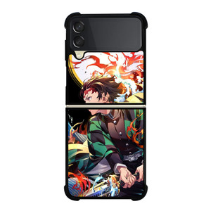 TANJIRO KAMADO DEMON SLAYER Samsung Z Flip 3 Case TANJIRO KAMADO DEMON SLAYER Samsung Z Flip 3 Case