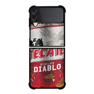 TECATE LIGHT BEER 2 Samsung Z Flip 3 Case TECATE LIGHT BEER 2 Samsung Z Flip 3 Case