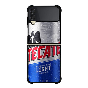 TECATE LIGHT BEER Samsung Z Flip 3 Case TECATE LIGHT BEER Samsung Z Flip 3 Case