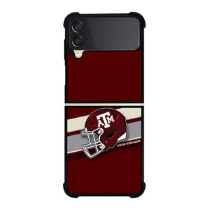 TEXAS A&M AGGIE HELMET 2 Samsung Z Flip 3 Case TEXAS A&M AGGIE HELMET 2 Samsung Z Flip 3 Case