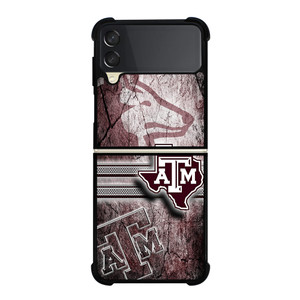 TEXAS A&M AGGIE LOGO Samsung Z Flip 3 Case TEXAS A&M AGGIE LOGO Samsung Z Flip 3 Case