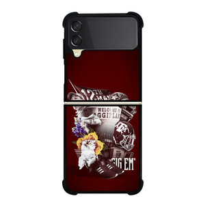 TEXAS A&M AGGIES Samsung Z Flip 3 Case