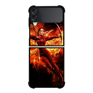 THE HUNGER GAMES MOCKINGJAY Samsung Z Flip 3 Case THE HUNGER GAMES MOCKINGJAY Samsung Z Flip 3 Case