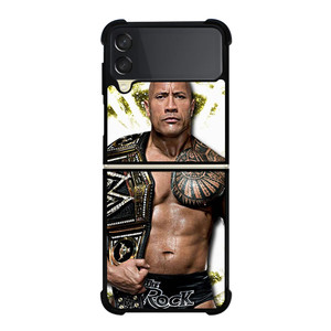 THE ROCK WWE CHAMPIONS 4 Samsung Z Flip 3 Case