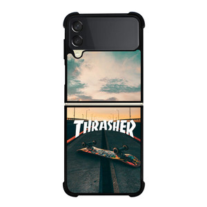 THRASHER MAGAZINE SKATEBOARD Samsung Z Flip 3 Case THRASHER MAGAZINE SKATEBOARD Samsung Z Flip 3 Case