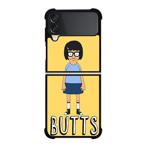 TINA BOBS BURGERS BUTTS Samsung Z Flip 3 Case TINA BOBS BURGERS BUTTS Samsung Z Flip 3 Case