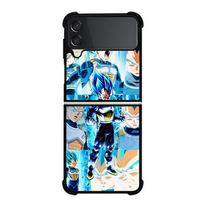 VEGETA COLLAGE 2 Samsung Z Flip 3 Case VEGETA COLLAGE 2 Samsung Z Flip 3 Case