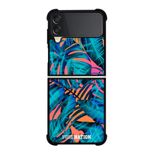 VICTORIA'S SECRET FLORAL PINK 2 Samsung Z Flip 3 Case VICTORIA'S SECRET FLORAL PINK 2 Samsung Z Flip 3 Case