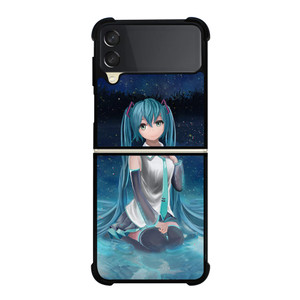 VOCALOID HATSUNE MIKU 3 Samsung Z Flip 3 Case VOCALOID HATSUNE MIKU 3 Samsung Z Flip 3 Case