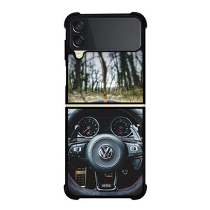 VW VOLKSWAGEN STEERING WHEEL 2 Samsung Z Flip 3 Case VW VOLKSWAGEN STEERING WHEEL 2 Samsung Z Flip 3 Case