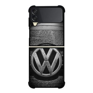 VW VOLKSWAGEN WET LOGO Samsung Z Flip 3 Case VW VOLKSWAGEN WET LOGO Samsung Z Flip 3 Case