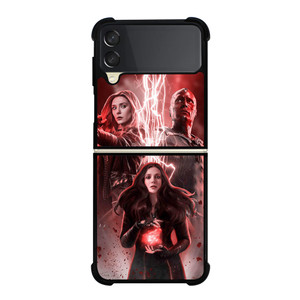 WANDA VISION DISNEY MARVEL 3 Samsung Z Flip 3 Case WANDA VISION DISNEY MARVEL 3 Samsung Z Flip 3 Case