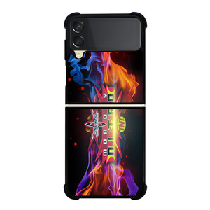 WCW WORLD CHAMPIONSHIP WRESTLING Samsung Z Flip 3 Case WCW WORLD CHAMPIONSHIP WRESTLING Samsung Z Flip 3 Case