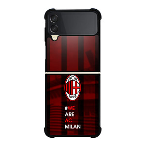 WE ARE AC MILAN Samsung Z Flip 3 Case WE ARE AC MILAN Samsung Z Flip 3 Case
