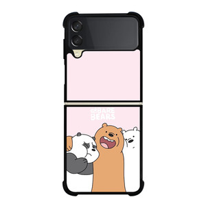 WE BARE BEARS 3 Samsung Z Flip 3 Case WE BARE BEARS 3 Samsung Z Flip 3 Case