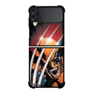 WOLVERINE MARVEL Samsung Z Flip 3 Case WOLVERINE MARVEL Samsung Z Flip 3 Case