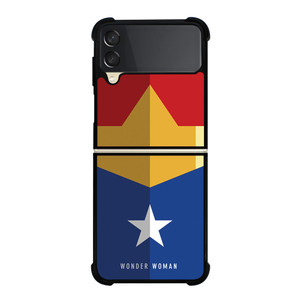 WONDER WOMAN LOGO Samsung Z Flip 3 Case WONDER WOMAN LOGO Samsung Z Flip 3 Case