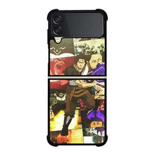 YAMI BLACK CLOVER COLLAGE 3 Samsung Z Flip 3 Case YAMI BLACK CLOVER COLLAGE 3 Samsung Z Flip 3 Case
