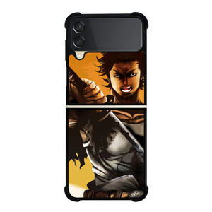 YAMI BLACK CLOVER Samsung Z Flip 3 Case YAMI BLACK CLOVER Samsung Z Flip 3 Case