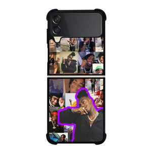 YNW MELLY COLLAGE Samsung Z Flip 3 Case YNW MELLY COLLAGE Samsung Z Flip 3 Case