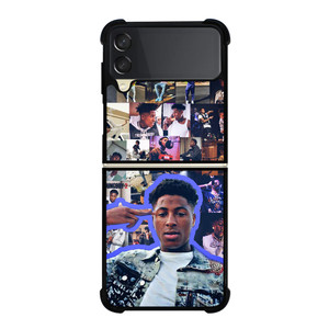 YOUNGBOY NBA COLLAGE 3 Samsung Z Flip 3 Case YOUNGBOY NBA COLLAGE 3 Samsung Z Flip 3 Case