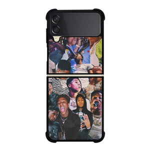 YOUNGBOY NBA COLLAGE Samsung Z Flip 3 Case YOUNGBOY NBA COLLAGE Samsung Z Flip 3 Case