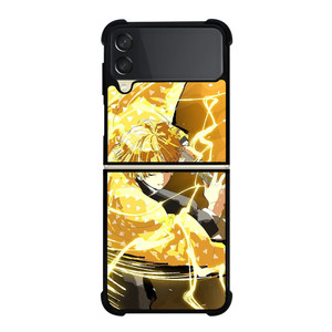 ZENITSU AGATSUMA DEMON SLAYER 3 Samsung Z Flip 3 Case ZENITSU AGATSUMA DEMON SLAYER 3 Samsung Z Flip 3 Case