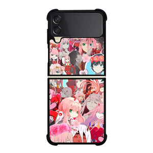 ZERO TWO COLLAGE ANIME Samsung Z Flip 3 Case