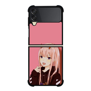 ZERO TWO OFF WHITE Samsung Z Flip 3 Case