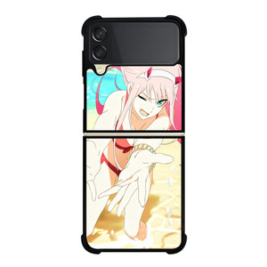 ZERO TWO SEXY ANIME 2 Samsung Z Flip 3 Case ZERO TWO SEXY ANIME 2 Samsung Z Flip 3 Case