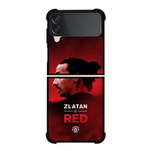 ZLATAN IBRAHIMOVIC RED Samsung Z Flip 3 Case ZLATAN IBRAHIMOVIC RED Samsung Z Flip 3 Case