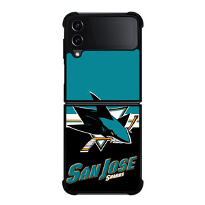 SAN JOSE SHARKS 3 Samsung Z Flip 4 Case SAN JOSE SHARKS 3 Samsung Z Flip 4 Case