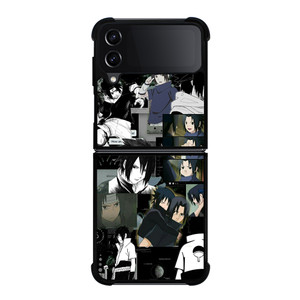 SASUKE UCHIHA COLLAGE 2 Samsung Z Flip 4 Case SASUKE UCHIHA COLLAGE 2 Samsung Z Flip 4 Case