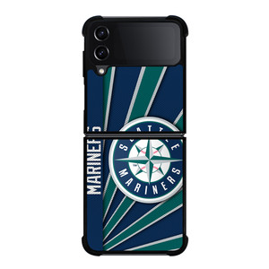 SEATTLE MARINERS LOGO 3 Samsung Z Flip 4 Case SEATTLE MARINERS LOGO 3 Samsung Z Flip 4 Case