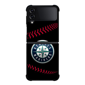 SEATTLE MARINERS LOGO Samsung Z Flip 4 Case SEATTLE MARINERS LOGO Samsung Z Flip 4 Case
