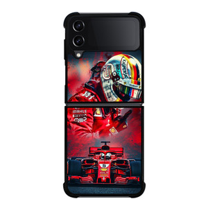 SEBASTIAN VETTEL FORMULA ONE Samsung Z Flip 4 Case SEBASTIAN VETTEL FORMULA ONE Samsung Z Flip 4 Case
