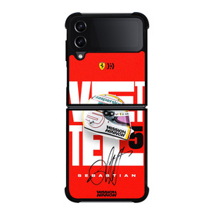 SEBASTIAN VETTEL HELMET Samsung Z Flip 4 Case SEBASTIAN VETTEL HELMET Samsung Z Flip 4 Case