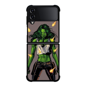 SHE HULK MARVEL 3 Samsung Z Flip 4 Case SHE HULK MARVEL 3 Samsung Z Flip 4 Case