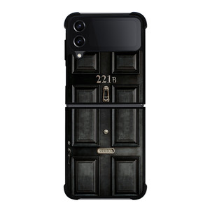 SHERLOCK HOLMES DOOR Samsung Z Flip 4 Case SHERLOCK HOLMES DOOR Samsung Z Flip 4 Case
