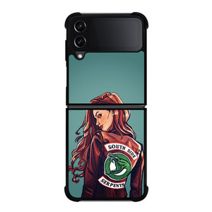SOUTH SIDE SERPENTS GIRL Samsung Z Flip 4 Case SOUTH SIDE SERPENTS GIRL Samsung Z Flip 4 Case