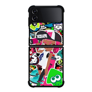 SPLATOON GAME CHARACTER Samsung Z Flip 4 Case SPLATOON GAME CHARACTER Samsung Z Flip 4 Case