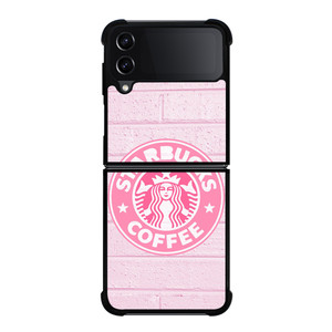 STARBUCKS COFFEE PINK 2 Samsung Z Flip 4 Case STARBUCKS COFFEE PINK 2 Samsung Z Flip 4 Case