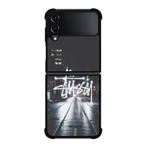 STUSSY DARK STREET Samsung Z Flip 4 Case STUSSY DARK STREET Samsung Z Flip 4 Case
