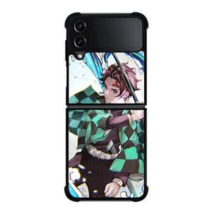 TANJIRO KAMADO DEMON SLAYER 3 Samsung Z Flip 4 Case TANJIRO KAMADO DEMON SLAYER 3 Samsung Z Flip 4 Case
