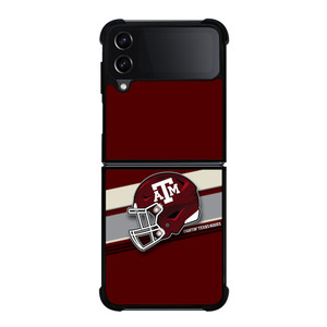 TEXAS A&M AGGIE HELMET 2 Samsung Z Flip 4 Case
