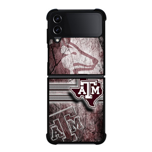 TEXAS A&M AGGIE LOGO Samsung Z Flip 4 Case TEXAS A&M AGGIE LOGO Samsung Z Flip 4 Case
