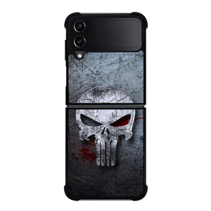 THE BLOODY PUNISHER SKULL Samsung Z Flip 4 Case