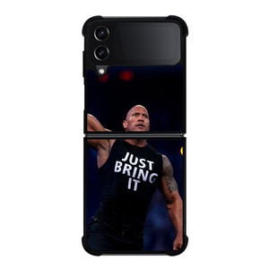 THE ROCK WWE CHAMPIONS 3 Samsung Z Flip 4 Case
